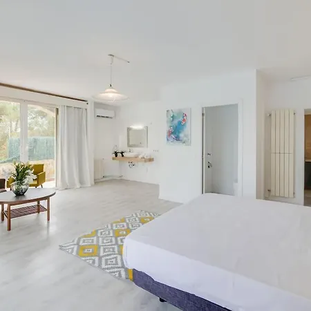 Ferienhaus Moderne Villa, Pool+meerblick,schnelles Wifi,klima Cales de Mallorca